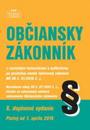 Občiansky zákonník: X. doplenné vydanie Platný od 1. apríla 2016 - Kniha