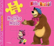 Máša a medvěd Malířka Máša: Kniha puzzle - Kniha