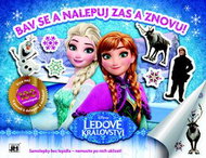 Bav se a nalepuj zas a znovu! Ledové království - Kniha