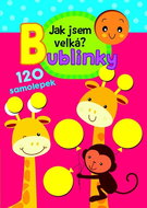 Jak jsem velká? Bublinky: 140 samolepek - Dětské samolepky