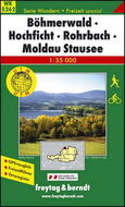 5262 Böhmerwald-Hochficht-Rohrbach 1:35 000: Turistická mapa - Kniha