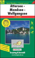 5282 Attersee, Mondsee, Wolfgangsee 1:35 000: Turistická mapa - Kniha