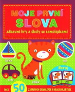 Moje první slova: zábavné hry a úkoly se samolepkami - Kniha