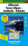 151 Zillertal 1:50 000 - Kniha
