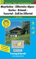 152 Mayrhofen 1:50 000 - Kniha