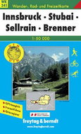 241 Innsbruck Stubai 1:50 000 - Kniha