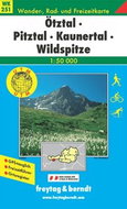 251 Ötztal 1:50 000 - Kniha