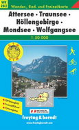 282 Attersee 1:50 000 - Kniha