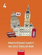 Procvičovací karty na celý školní rok 4: Angličtina - Kniha
