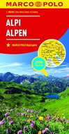 Kniha Alpy Alpi Alpen 1:800 000 - Kniha