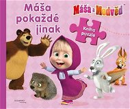 Máša a Medvěd Máša pokaždé jinak: Kniha puzzle - Kniha