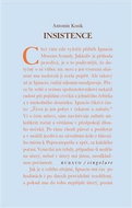 Kniha Insistence - Kniha