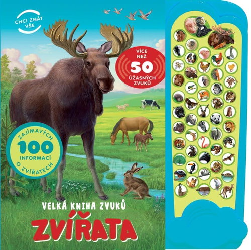Velká kniha zvuků Zvířata - Kniha - Main image