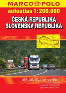 Autoatlas Česká republika Slovenská republika 1:200 000 - Kniha