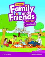 Family and Friends (2nd Edition) Starter Course Book with MultiROM Pack: 2nd Edition - Kniha