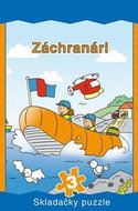 Záchranári: Skladačky puzzle - Kniha