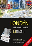 Londýn Průvodce s mapou: 12 rozkládacích map - Kniha
