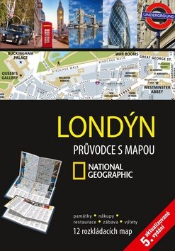 Londýn Průvodce s mapou: 12 rozkládacích map - Kniha - Main image