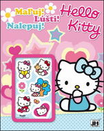 Maľuj Lúšti Nalepuj! Hello Kitty - Kniha