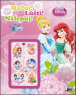 Maľuj Lúšti Nalepuj! Princezné - Kniha