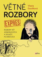Větné rozbory expres: Rozbory vět jednoduchých a souvětí po krůčcích - Kniha