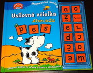 Usilovná včielka Abeceda: Magnetická knižka pes - Kniha