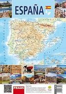 Espaňa Mapa - Kniha
