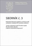 Sborník č. 3 Rozhodnutí okresních, krajských a vrchních soudů uveřejněná v datab - Kniha