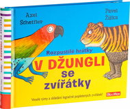Rozpustilé hrátky V džungli se zvířátky: Veselé rýmy a skládání legračně popletených zvířátek! - Kniha