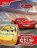 Auta 3 Vybarvuj, čti si, nalepuj - Kniha