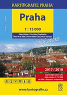 PRAHA velký atlas města 1:15 000 - Kniha