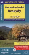 Moravskoslezské Beskydy 1:50 000: turistická mapa - Kniha