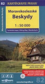 Moravskoslezské Beskydy 1:50 000: turistická mapa - Kniha - Main image