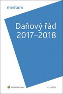 Daňový řád 2017-2018 - Kniha