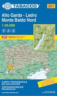 Alto Garda Ledro 1:25 000: Tabacco 061 - Kniha