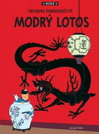 Tintin Modrý lotos - Kniha
