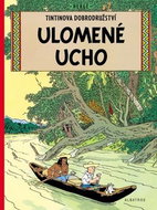 Tintin Ulomené ucho - Kniha