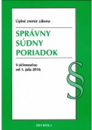 Správny súdny poriadok: Komentár - Kniha