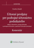 Účtovné predpisy pre podvojné účtovníctvo podnikateľov - Kniha