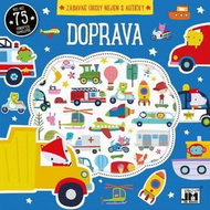 Doprava Zábavné úkoly nejen s autíčky: Více než 75 pěnových samolepek - Kniha