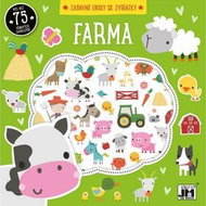 Farma Zábavné úkoly se zvířátky: Více než 75 pěnových samolepek - Kniha
