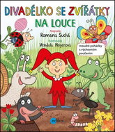 Divadélko se zvířátky na louce: Moudré pohádky s výchovným poučením - Kniha