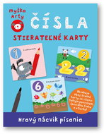 Myška Arty Čísla Stierateľné karty: Hravý nácvik písania - Kniha