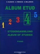 Album etud IV - Kniha