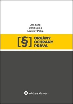 Orgány ochrany práva - Kniha - Main image