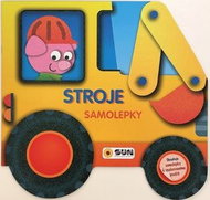 Stroje samolepky - Kniha