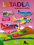 Letadla samolepková knížka - Kniha
