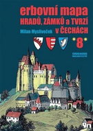 Erbovní mapa hradů, zámků a tvrzí v Čechách 8 - Kniha
