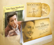 Komplet 3ks Vaše Dana Medřická + DVD + kalendář 2018 - Kniha