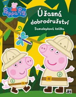 Peppa Úžasná dobrodružství: Samolepková knížka - Kniha